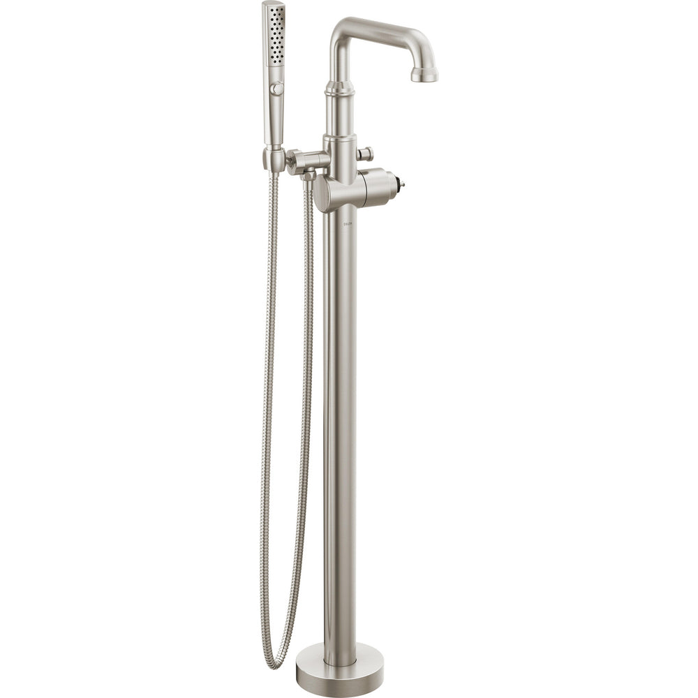 Delta Broderick Tub Filler T4784-LHP-FL - Stainless Steel