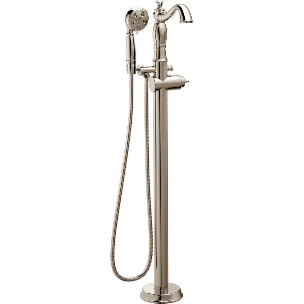 Delta Cassidy Tub Filler T4797-FL-LHP - Polished Nickel