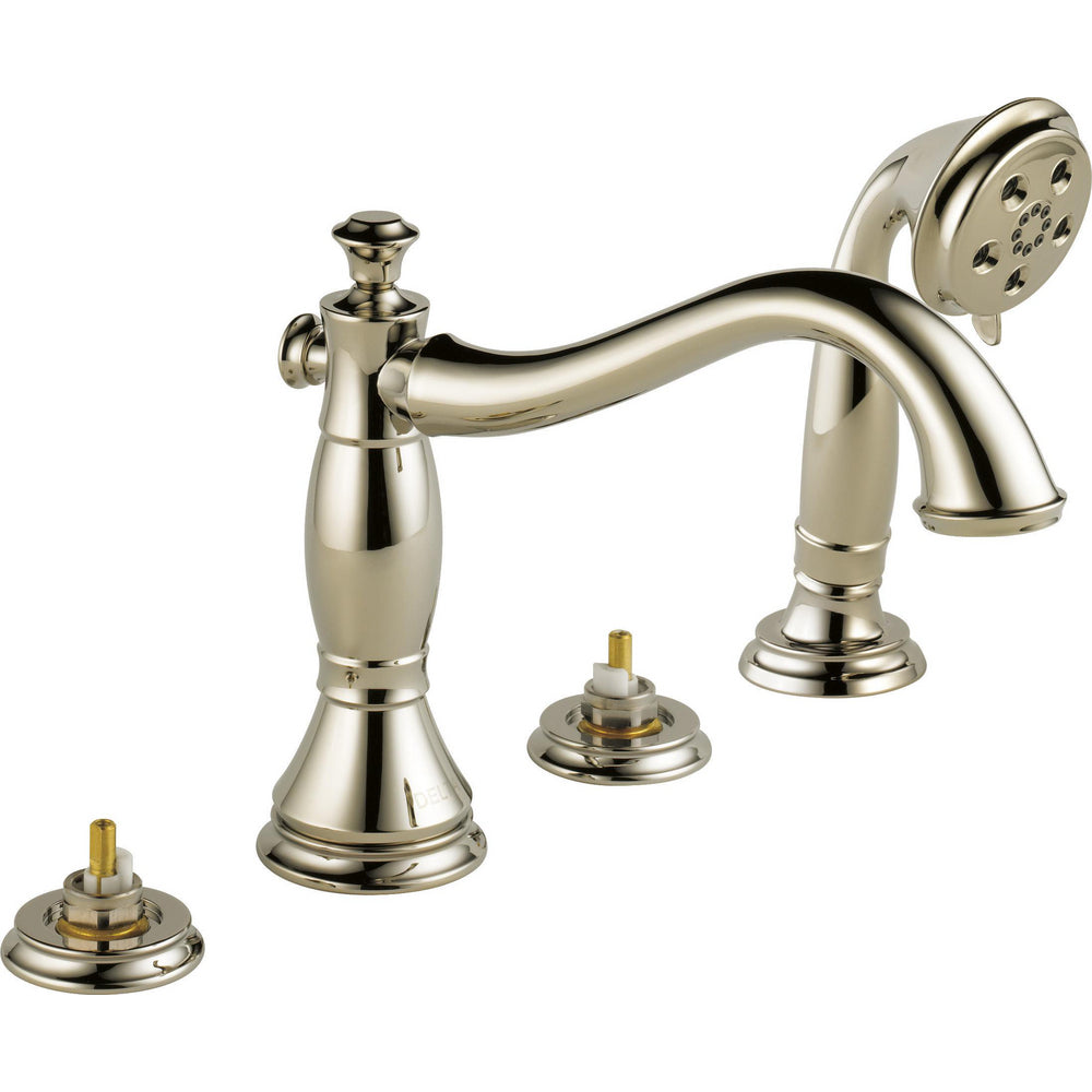 Delta Cassidy Tub Filler T4797-LHP - Polished Nickel