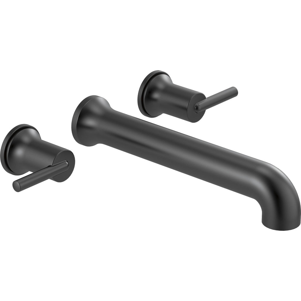 Delta Trinsic Wall Mounted Tub Filler Rim 2L - Matte Black