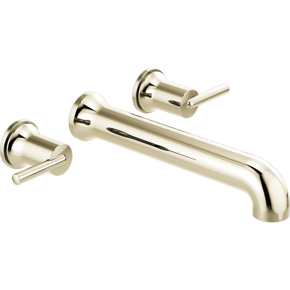 Delta Trinsic Wall Mounted Tub Filler Rim 2L - Polished Nickel
