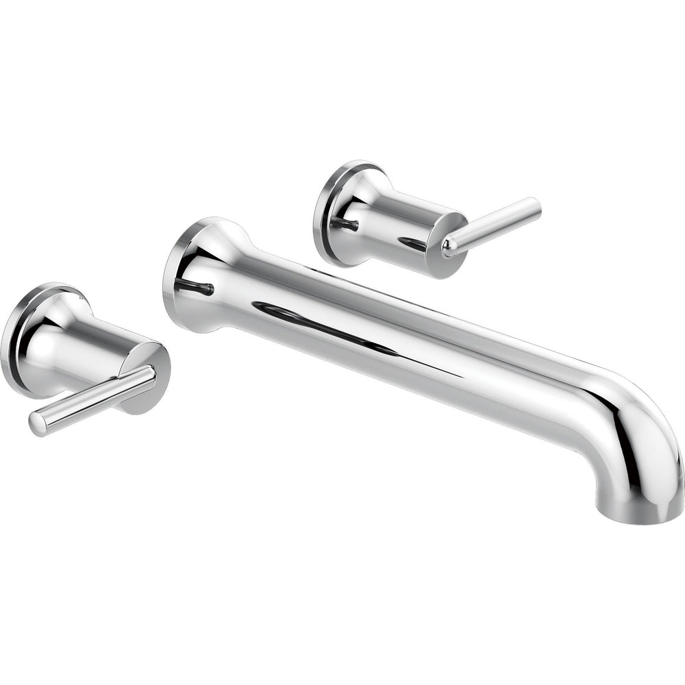 Delta Trinsic Wall Mounted Tub Filler Rim 2L - Chrome