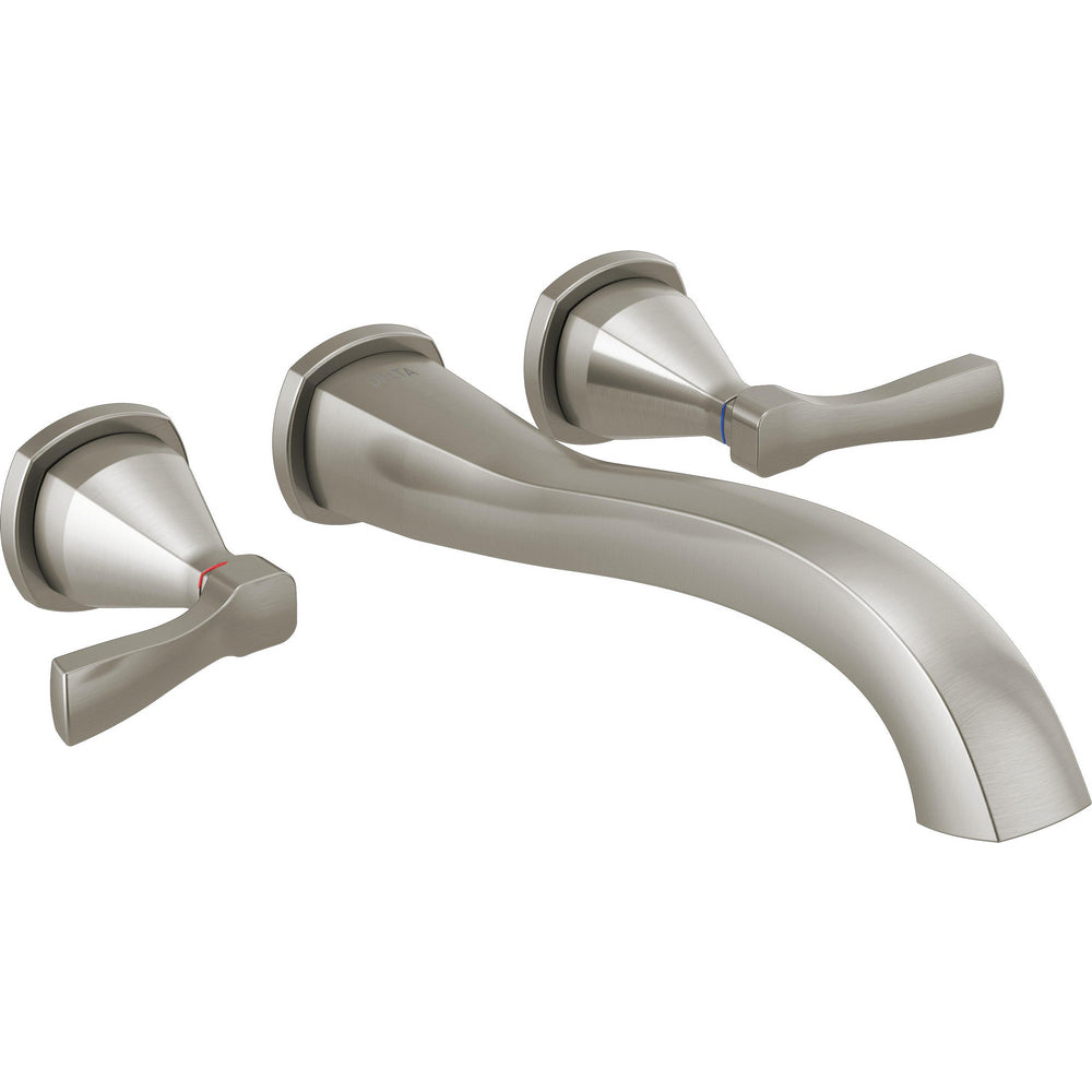 Delta Stryke Wall Mounted Tub Filler - Stainless Steel