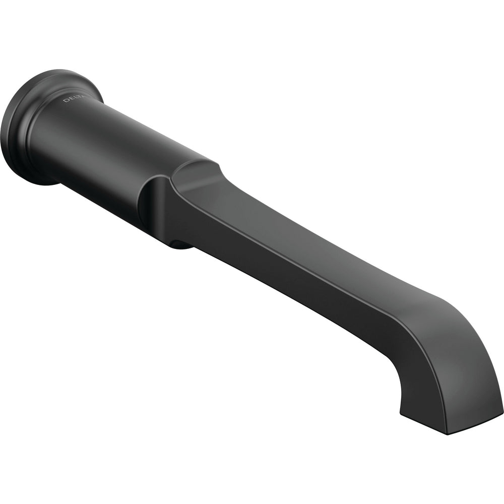 Delta Tetra Wall Mount Tub Filler Trim - Matte Black
