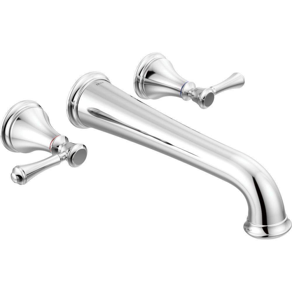 Delta Cassidy Wall Mount Tub Filler Faucet Trim 2L - Chrome