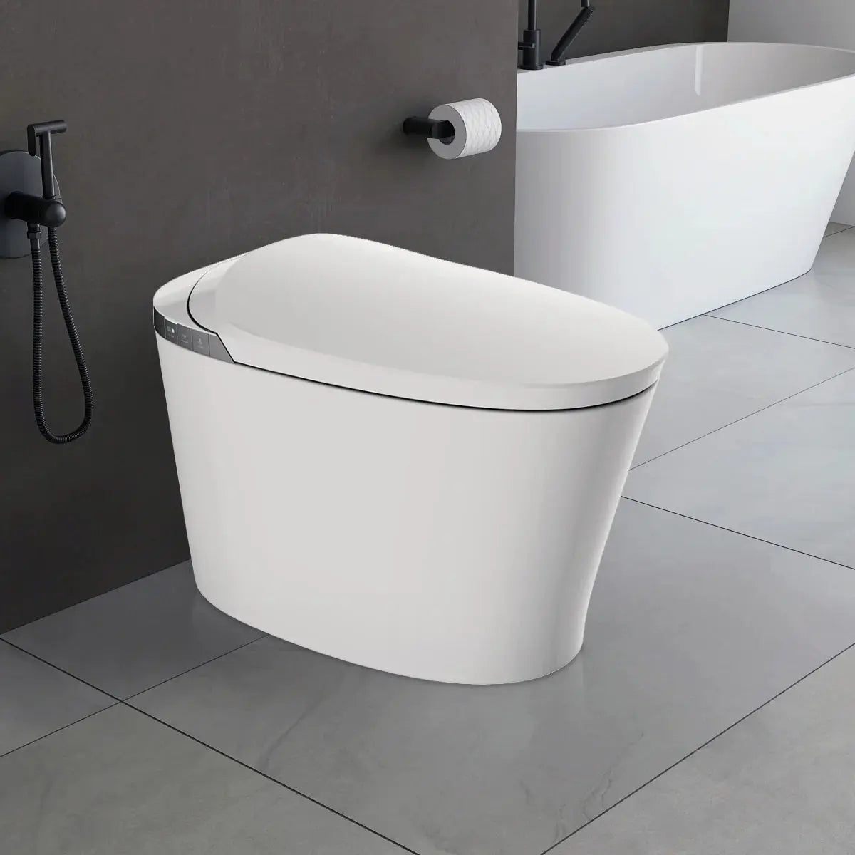 T6-ST-WHT Katrina Smart Toilet - Plumbing Market