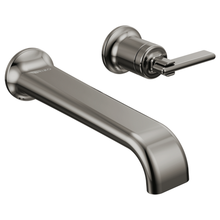 Brizo Two-Hole, Single-Handle Wall Mount Lavatory Faucet - Less Handle 1.2 GPM T65767LF-BNXLHP-ECO - Plumbing Market