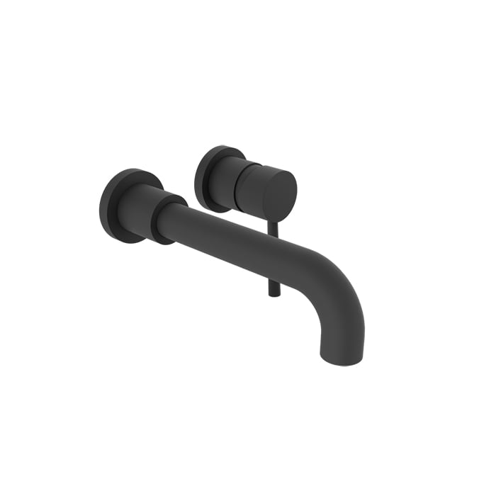 Baril ZIP B66 Trim Only for Wall-Mounted Tub Faucet T66-1600-00 in Matte Black
