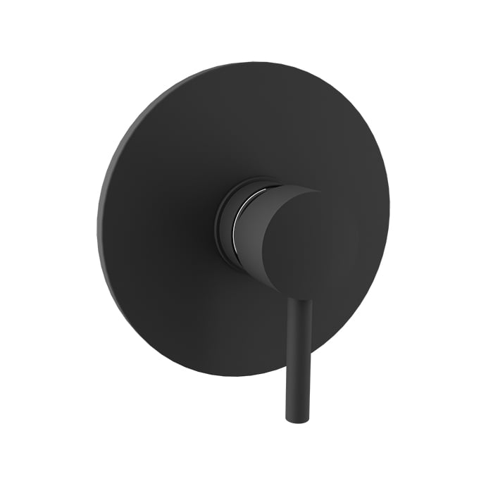 Baril ZIP B66 Trim Only for Pressure-Balanced Shower Control Valve T66-9139-00 in Matte Black