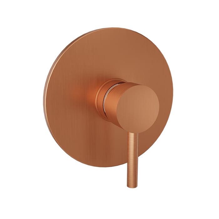 Baril ZIP B66 Trim Only for Pressure-Balanced Shower Control Valve T66-9139-00 in Satin Copper