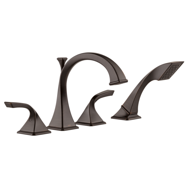 Brizo Roman Tub Faucet with Hand Shower T67430-RB - Plumbing Market