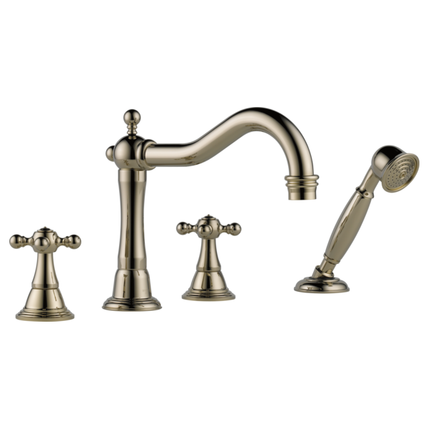 Brizo Roman Tub Trim with Hand Shower T67438-PN - Plumbing Market