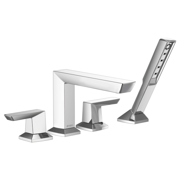 Brizo Roman Tub Faucet With Handshower T67488-PC - Plumbing Market