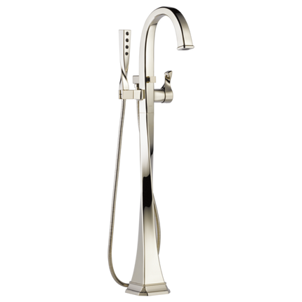 Brizo Single-Handle Freestanding Tub Filler T70130-PN - Plumbing Market