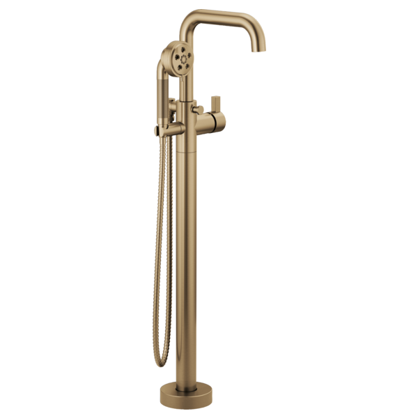 Brizo Single-Handle Freestanding Tub Filler - Less Handle T70135-GLLHP - Plumbing Market