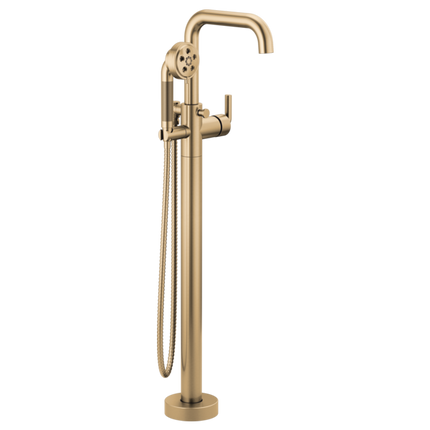 Brizo Single-Handle Freestanding Tub Filler - Less Handle T70135-GLLHP - Plumbing Market