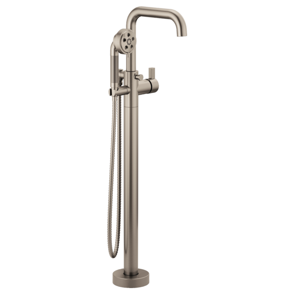 Brizo Single-Handle Freestanding Tub Filler - Less Handle T70135-NKLHP - Plumbing Market
