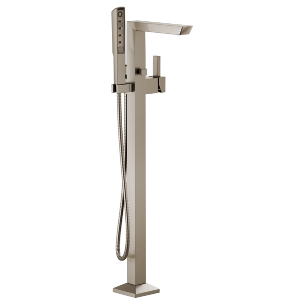 Brizo Single-Handle Floor Mount Tub Filler T70188-NK - Plumbing Market