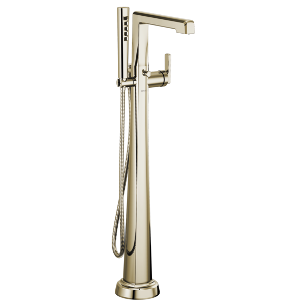 Brizo Single-Handle Floor Mount Tub Filler T70198-PN - Plumbing Market