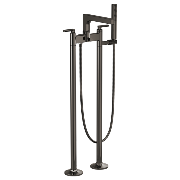 Brizo Two-Handle Tub Filler Trim Kit With Lever Handles T70306-BNX - Plumbing Market