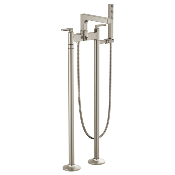 Brizo Two-Handle Tub Filler Trim Kit With Lever Handles T70306-NK - Plumbing Market