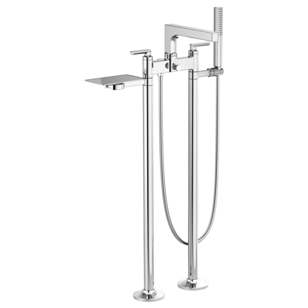 Brizo Two-Handle Tub Filler Trim Kit With Lever Handles T70306-PC - Plumbing Market