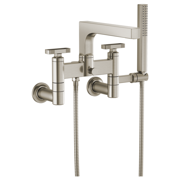 Brizo Two-Handle Tub Filler Trim Kit With Knob Handles T70308-NK - Plumbing Market