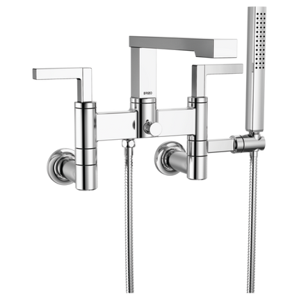 Brizo Two-Handle Tub Filler Trim Kit with Lever Handles T70322-PC - Plumbing Market