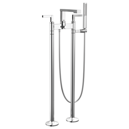 Brizo Two-Handle Tub Filler Trim Kit with Lever Handles T70322-PC - Plumbing Market