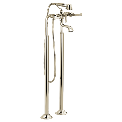 Brizo Two-Handle Tub Filler Trim Kit with Lever Handles T70360-PN - Plumbing Market