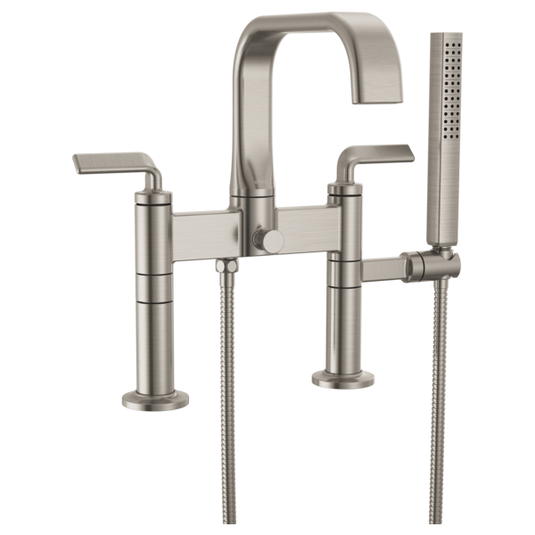 Brizo Two-Handle Tub Filler Trim Kit with Twist Lever Handles T70367-NK - Plumbing Market