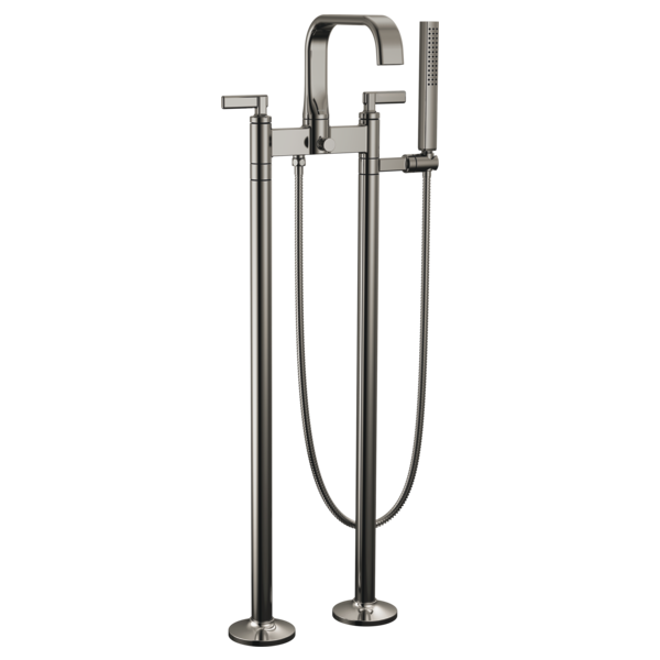 Brizo Two-Handle Tub Filler Trim Kit with Lever Handles T70368-BNX - Plumbing Market