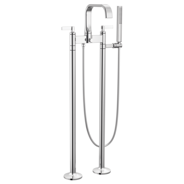 Brizo Two-Handle Tub Filler Trim Kit with Lever Handles T70368-PCCL - Plumbing Market