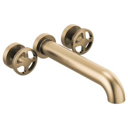 Brizo Two-Handle Wall Mount Tub Filler - Less Handles T70435-GLLHP - Plumbing Market