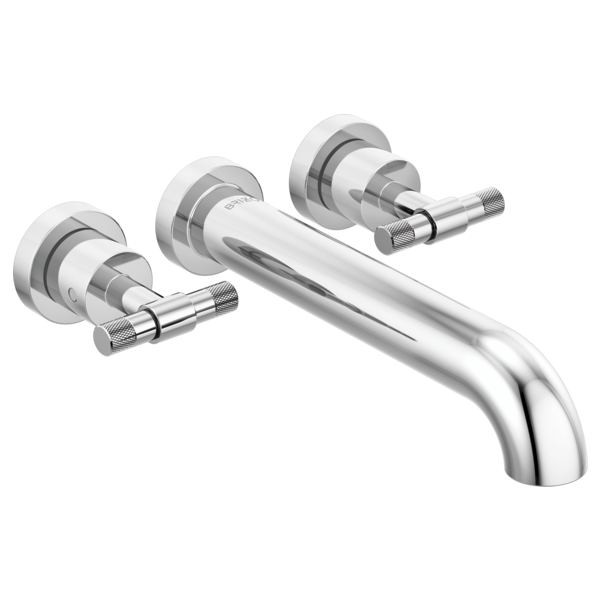 Brizo Two-Handle Wall Mount Tub Filler - Less Handles T70435-PCLHP - Plumbing Market