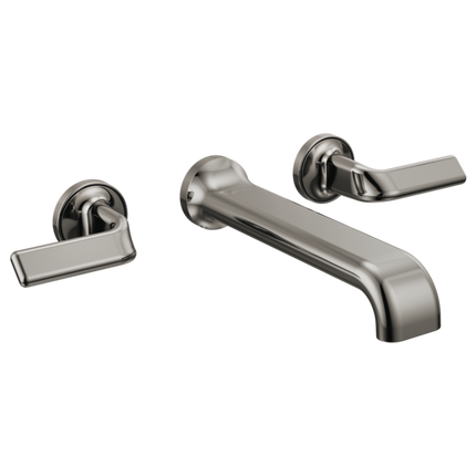 Brizo Two-Handle Wall Mount Tub Filler - Less Handles T70467-BNXLHP - Plumbing Market