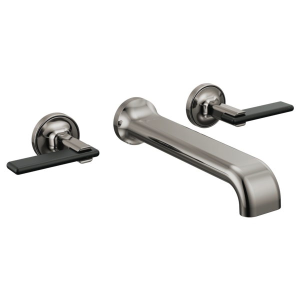 Brizo Two-Handle Wall Mount Tub Filler - Less Handles T70467-BNXLHP - Plumbing Market