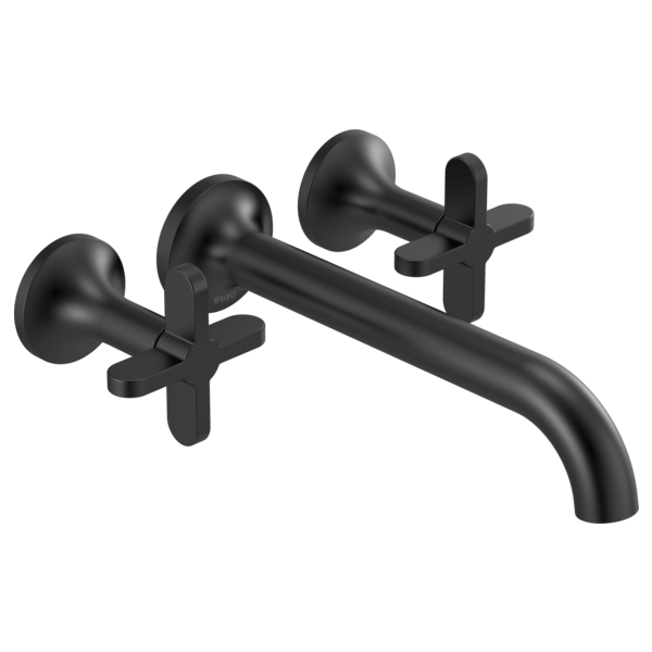 Brizo Two-Handle Wall Mount Tub Filler - Less Handles T70475-BLLHP - Plumbing Market