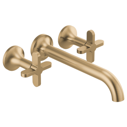 Brizo Two-Handle Wall Mount Tub Filler - Less Handles T70475-GLLHP - Plumbing Market