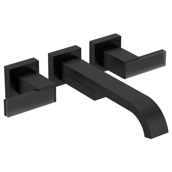 Brizo Two-Handle Wall Mount Tub Filler - Less Handles T70480-BLLHP - Plumbing Market