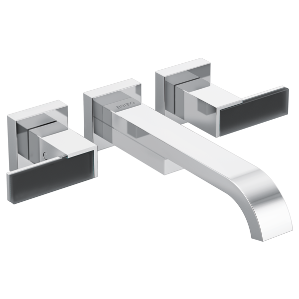 Brizo Two-Handle Wall Mount Tub Filler - Less Handles T70480-PCLHP - Plumbing Market