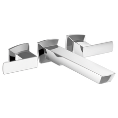Brizo Two-Handle Wall Mount Tub Filler T70488-PC - Plumbing Market