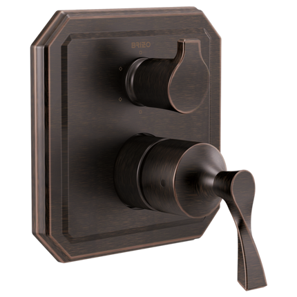 Brizo Pressure Balance Valve with Integrated 6-Function Diverter Trim T75P630-RB - Plumbing Market