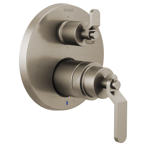 Brizo Pressure Balance Valve with Integrated 6-Function Diverter Trim - Less Handles T75P635-NKLHP - Plumbing Market