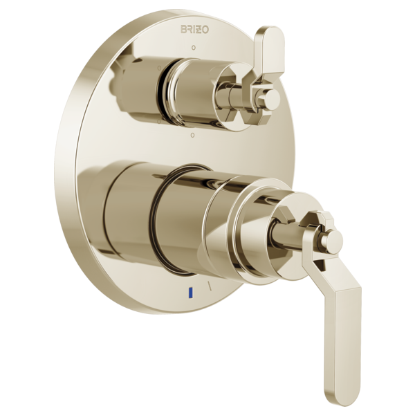 Brizo Pressure Balance Valve with Integrated 6-Function Diverter Trim - Less Handles T75P635-PNLHP - Plumbing Market