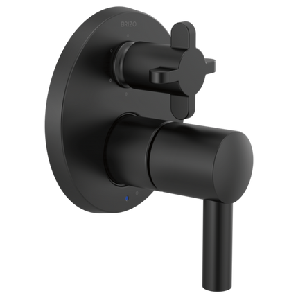 Brizo Pressure Balance Valve with Integrated 6-Function Diverter Trim - Less Handles T75P675-BLLHP - Plumbing Market