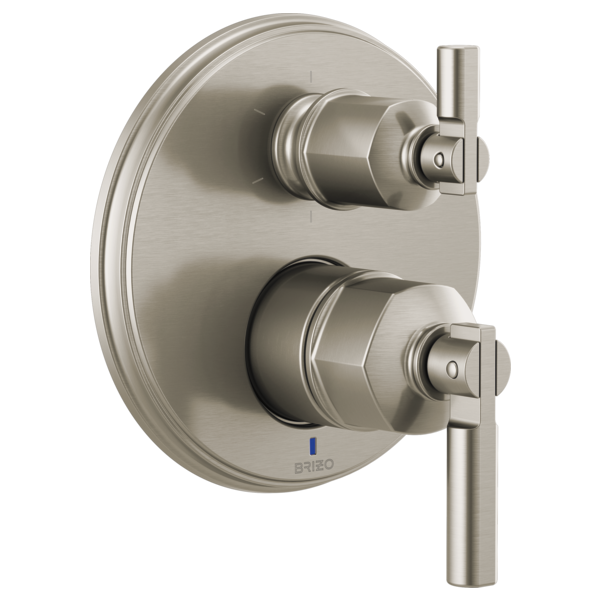Brizo Pressure Balance Valve With Integrated 6-Function Diverter Trim - Less Handles T75P676-NKLHP - Plumbing Market