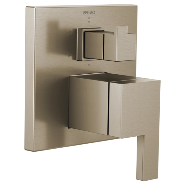 Brizo Pressure Balance Valve with Integrated 6-Function Diverter Trim T75P680-BN - Plumbing Market