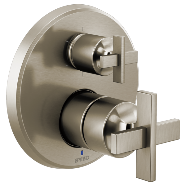 Brizo Pressure Balance Valve With Integrated 6-Function Diverter Trim - Less Handles T75P698-NKLHP - Plumbing Market