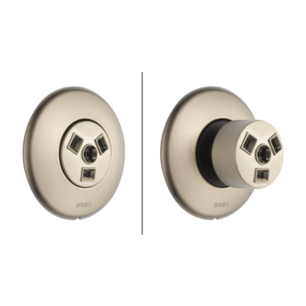 Brizo Hydrachoice Max® Round Body Spray Trim T84613-BN - Plumbing Market